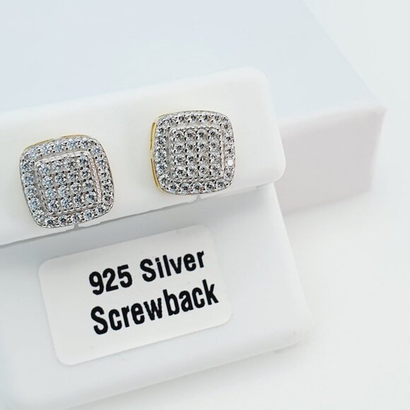 "925 Sterling Silver Cubic Zirconia Earrings, U19254802 - Picture 7 of 11